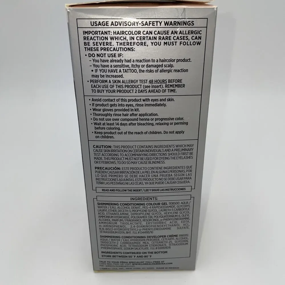 L'Oreal Paris Feria Multi-Faceted Shimmering Permanent Hair Color, 40 Espresso
